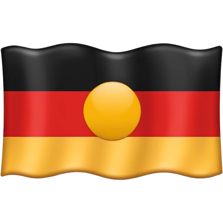 Flat Apple-style emoji of the German Empire flag emoji