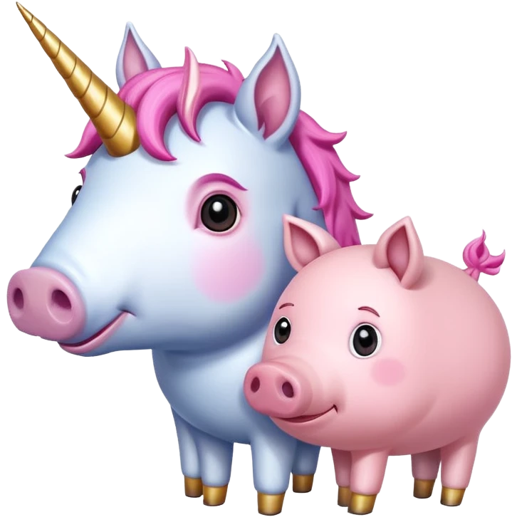 🦄🐖 emoji