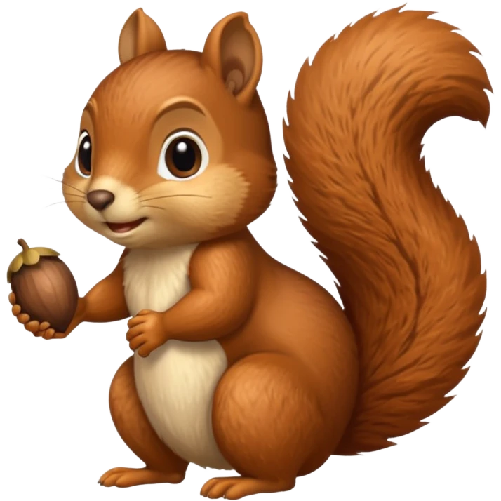 a squirrel emoji