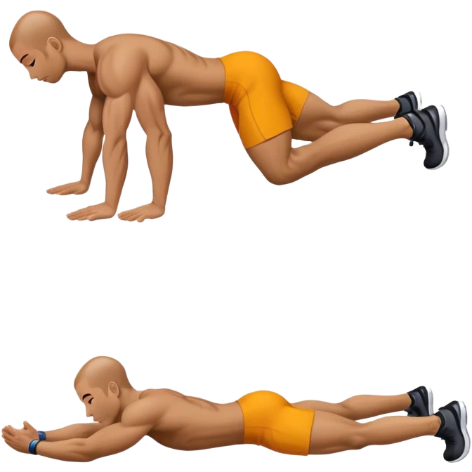 side-view man weighted glute-bridges emoji