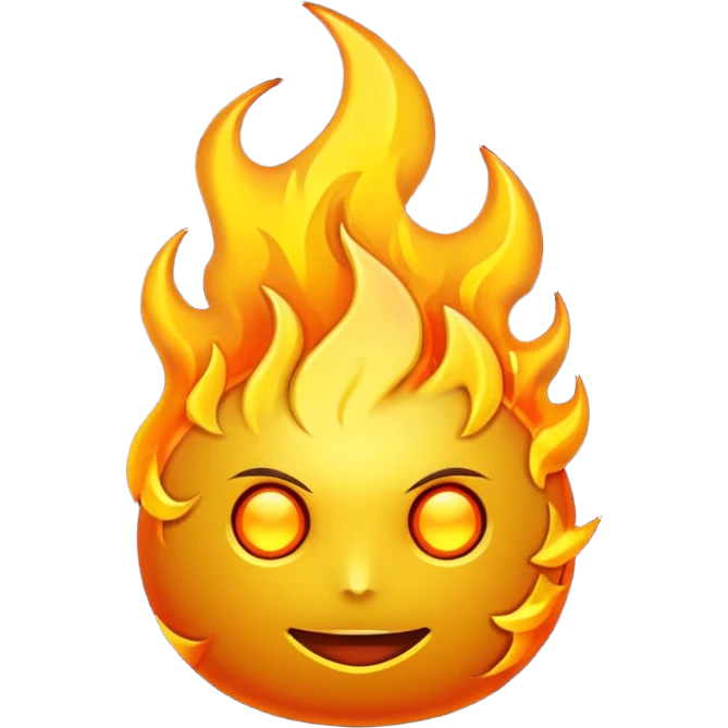 cyberpunk fire emoji