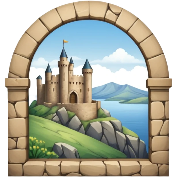castle window emoji
