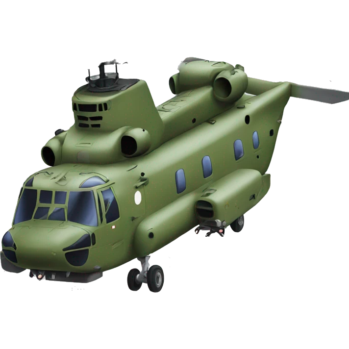 Chinook helicopter  emoji