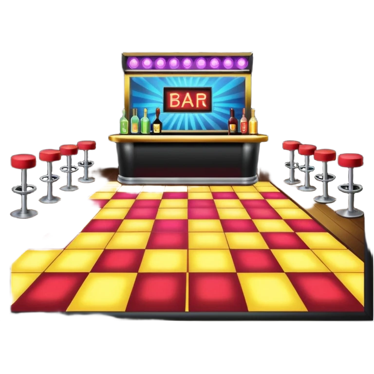 night club loca emoji