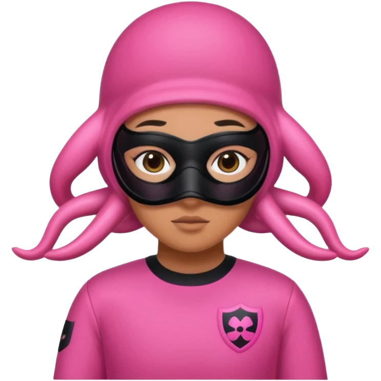 squid game pink character  emoji
