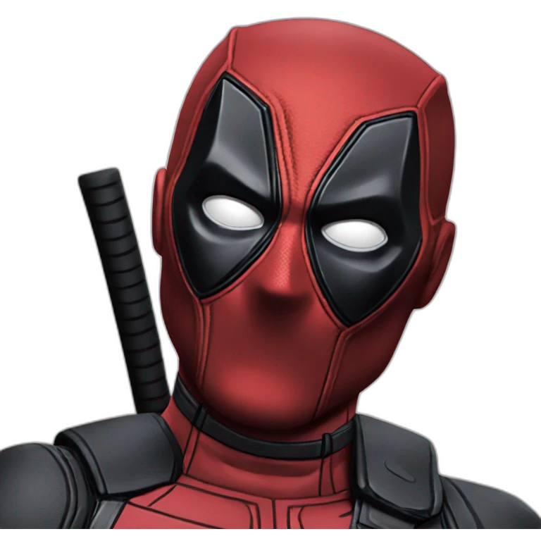 Deadpool shocking emoji