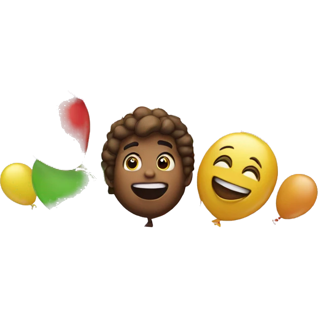 Happy birthday balloons emoji