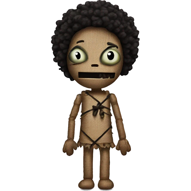 Voodoo doll emoji