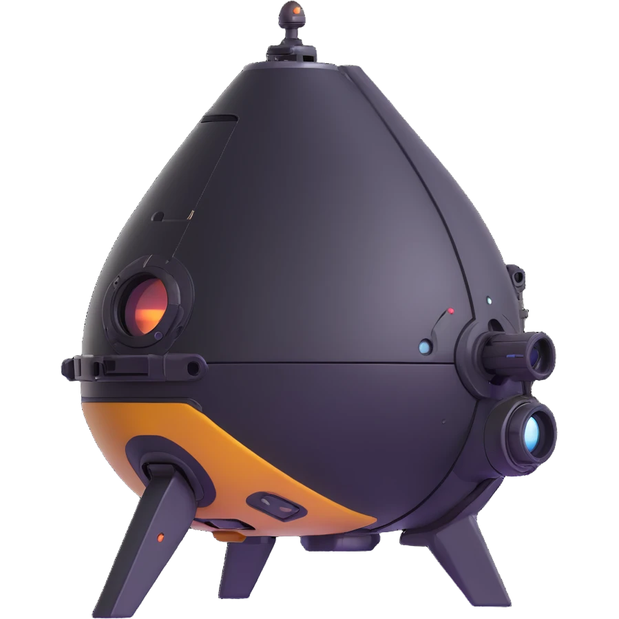 Helldivers orbital drop pod emoji