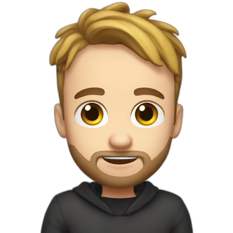 Squeezie qui fait ses chaou emoji