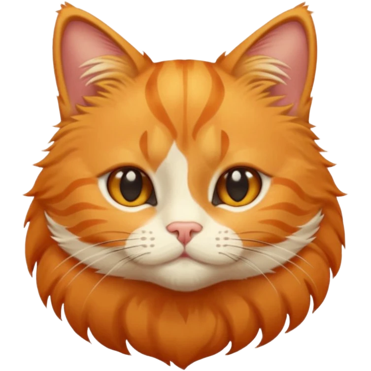 cute cat, simple style emoji
