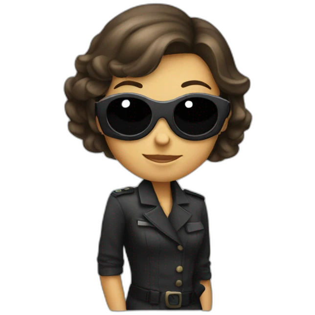 Spy younger girl emoji