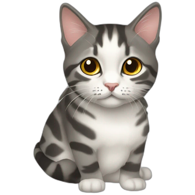 Кошка в платье emoji