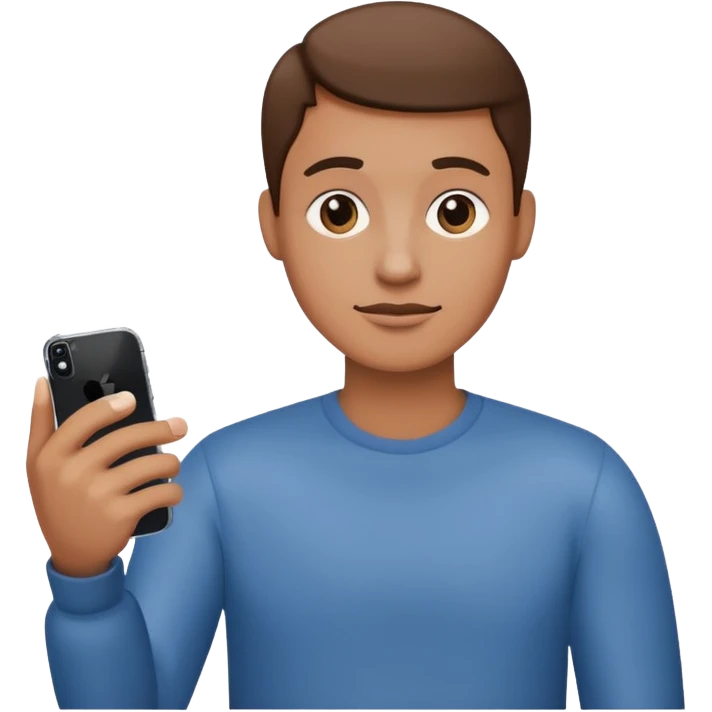 Bent thumb, iphone style  emoji