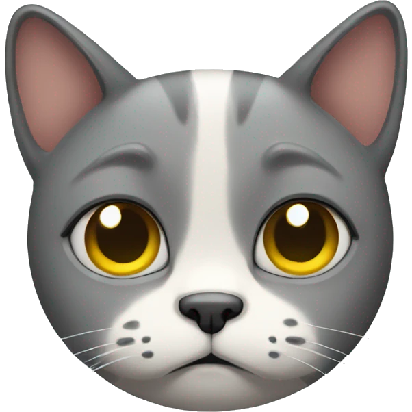 Sad cat emoji