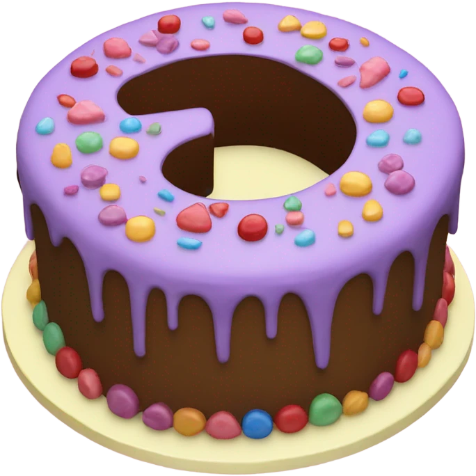 G cake emoji