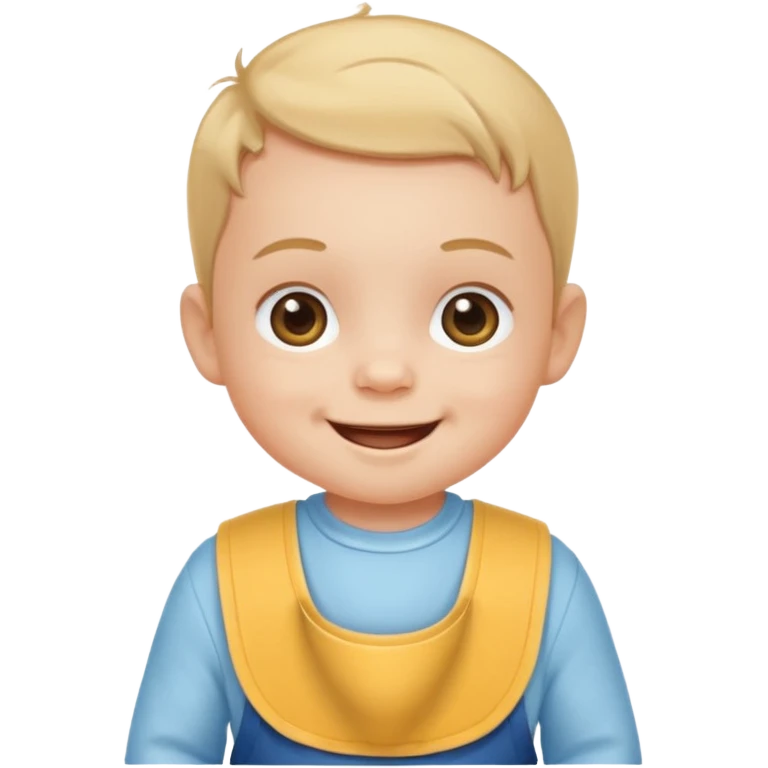 baby with bib emoji