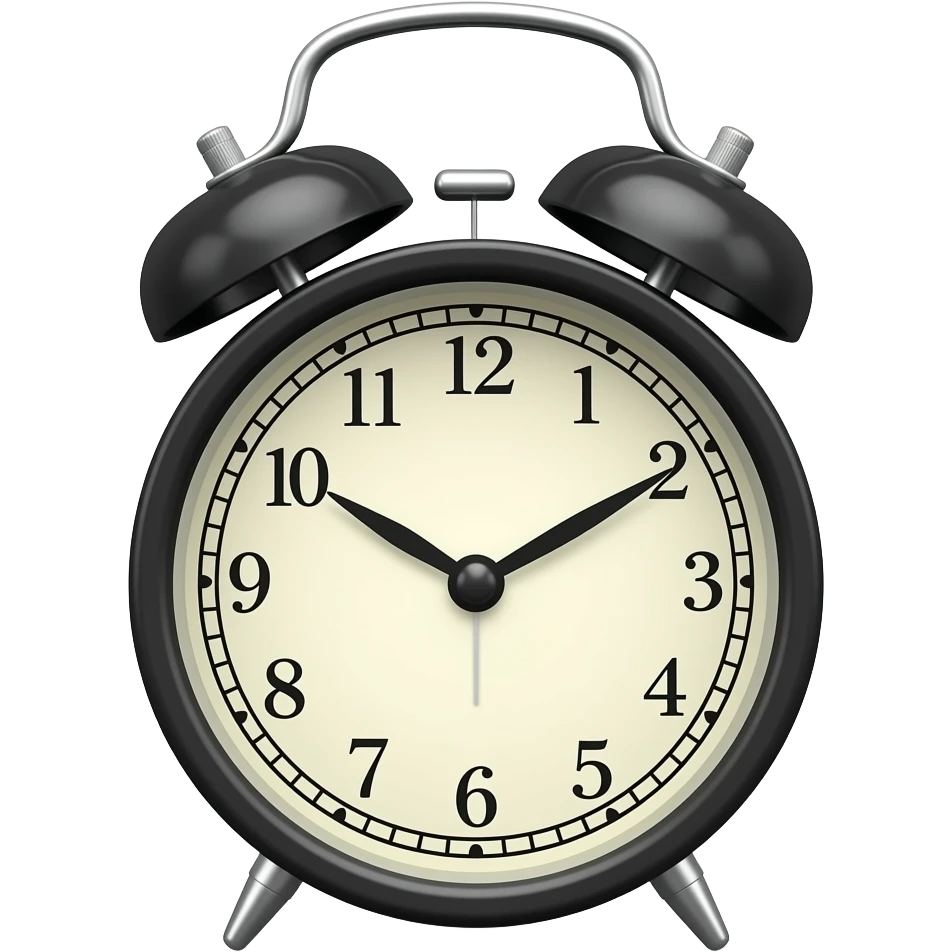 alarm clock emoji