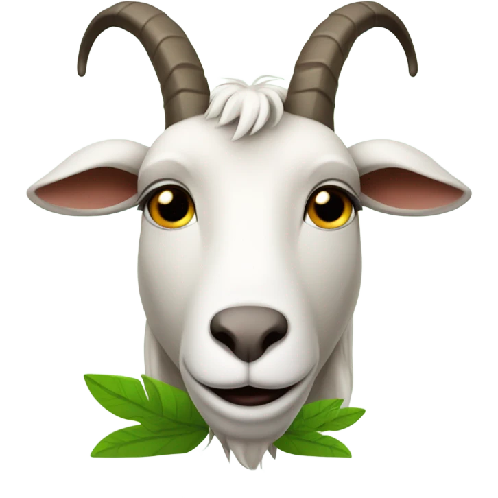 stoned goat emoji
