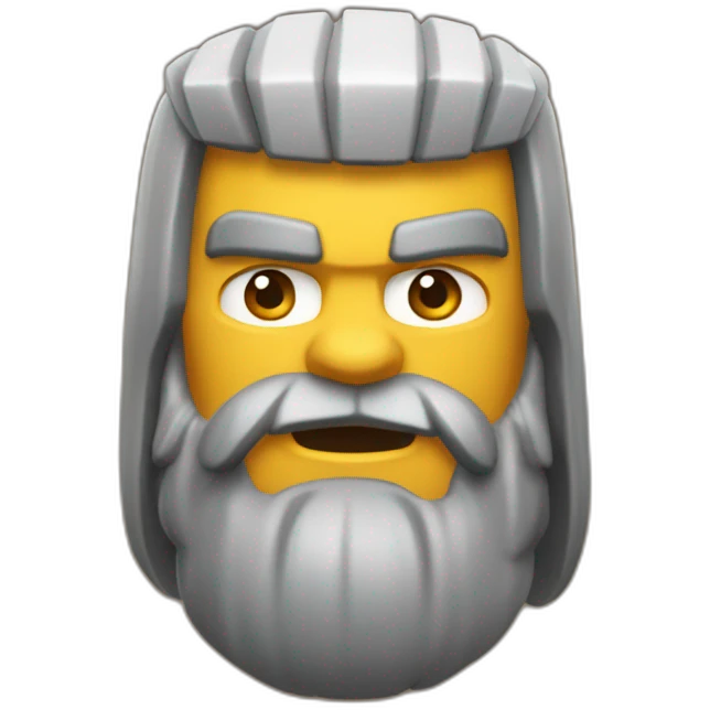 Clash of clans barbar emoji