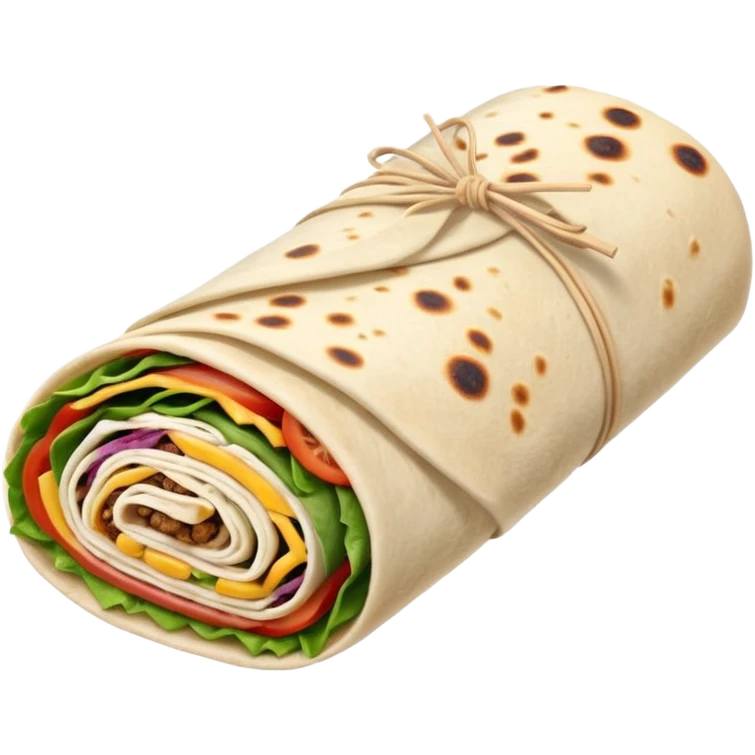 Turkish wrap emoji