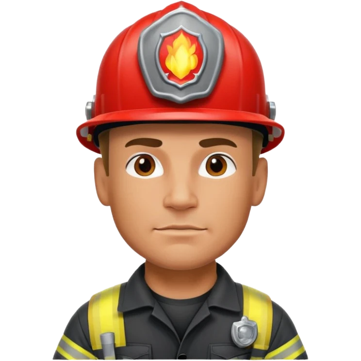 tatooed fireman emoji