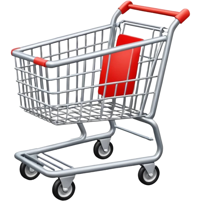shopping cart emoji