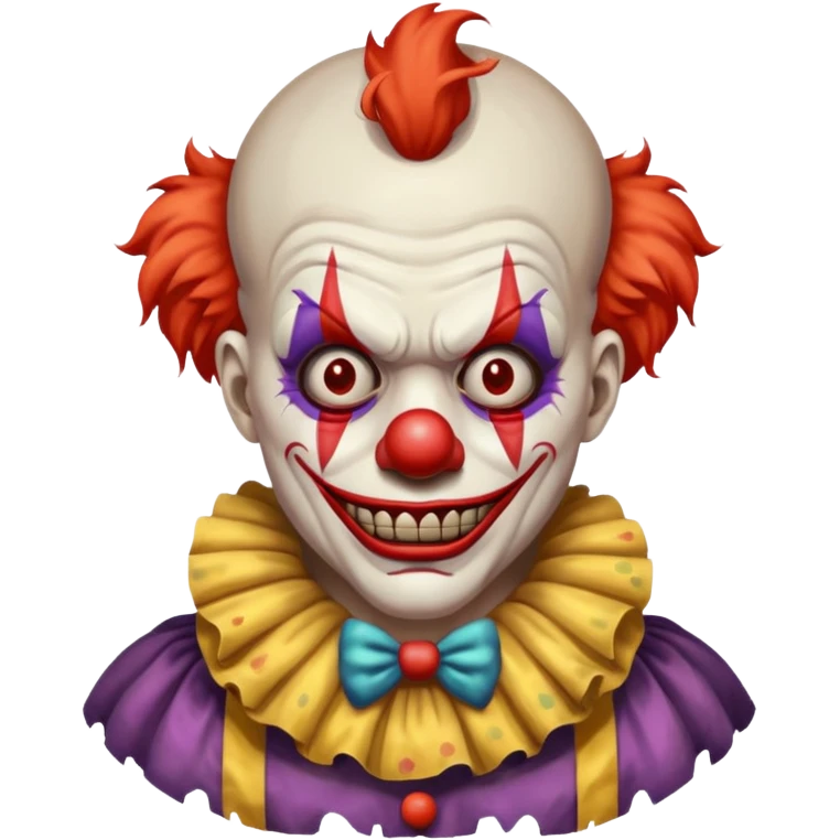 Clown horreur emoji