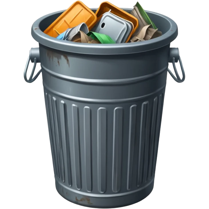 Cure trashcan emoji