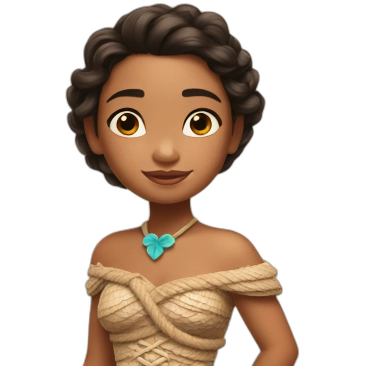 princess moana emoji