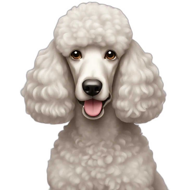 Standard-poodle emoji