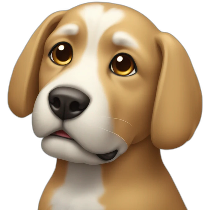 Chien Staff emoji