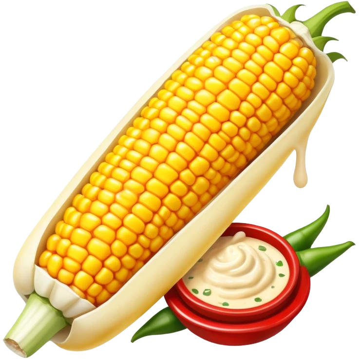 elote con queso y chile  emoji