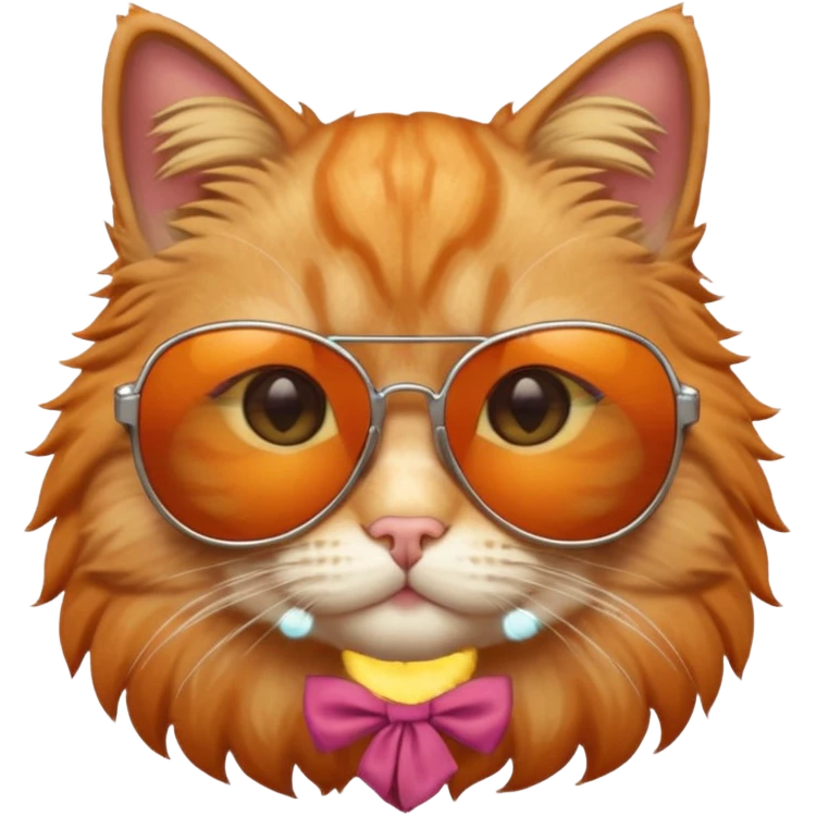 Cat wearing sunglasses emoji