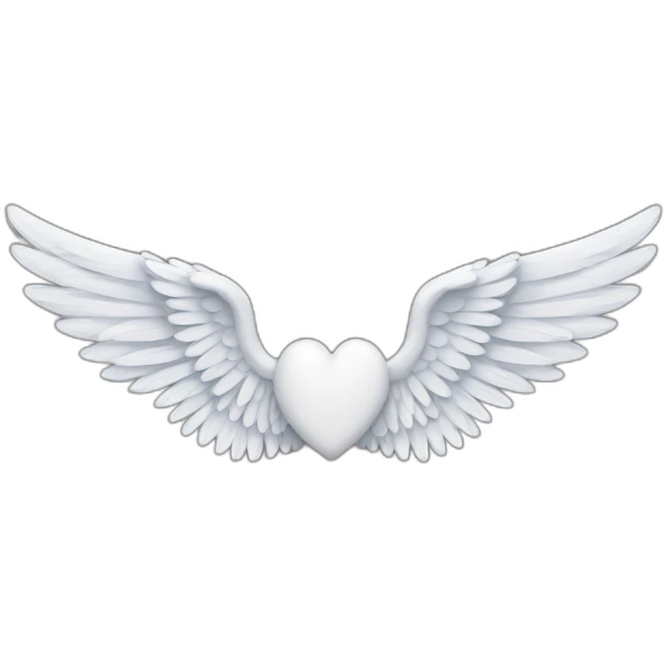 angel wings flying emoji