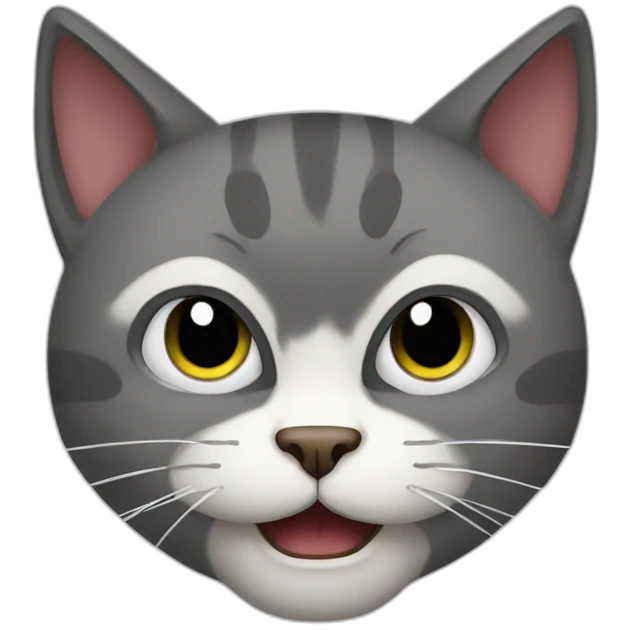 Angry syamo cat emoji