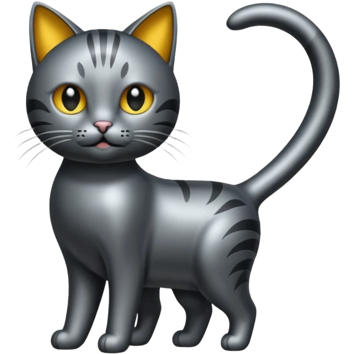 
cat's iron tail emoji