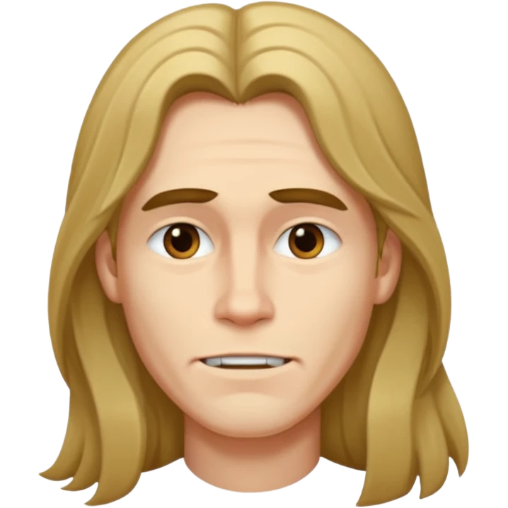I look like a model with long hairs and a big jawline  emoji