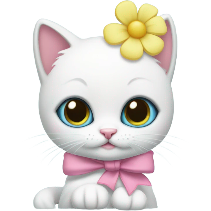 Hello kity emoji