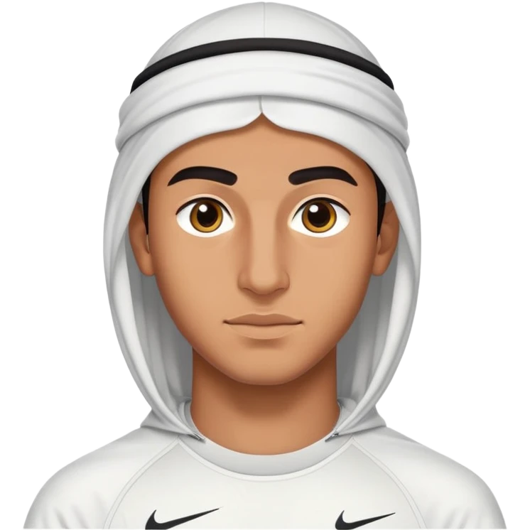 nike outfit 18 years old arabic man emoji