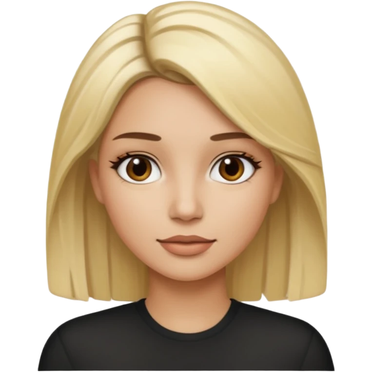 Tipos de rubio en mujer  con californianas cabello en de negro a rubio raíces negras emoji