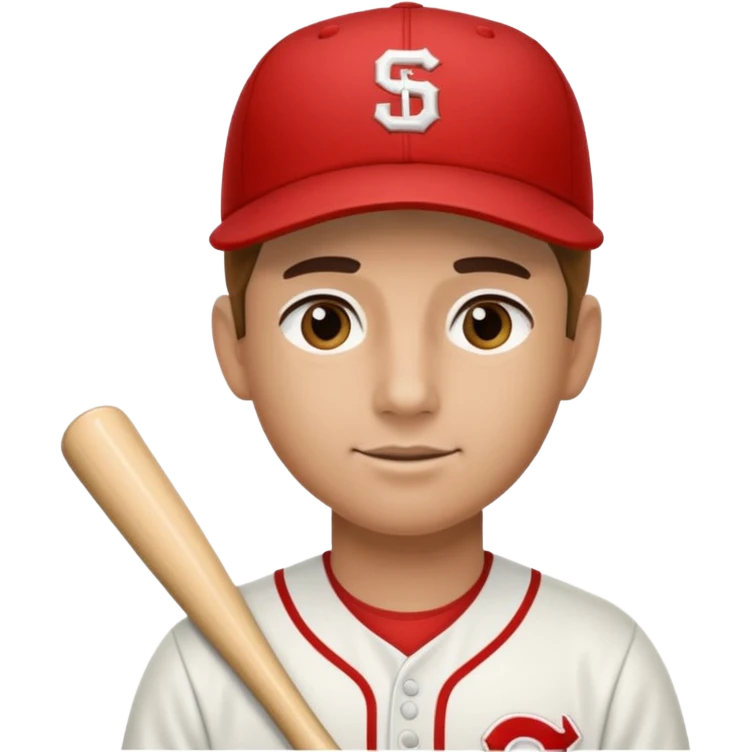 Baseball Player Center Field emoji