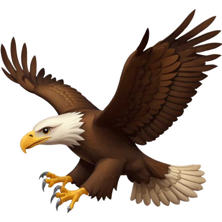 eagle flying emoji