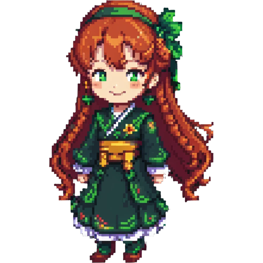 Hong Meiling smiling emoji