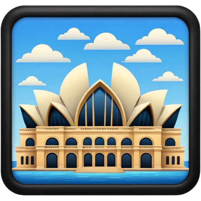 opera house emoji