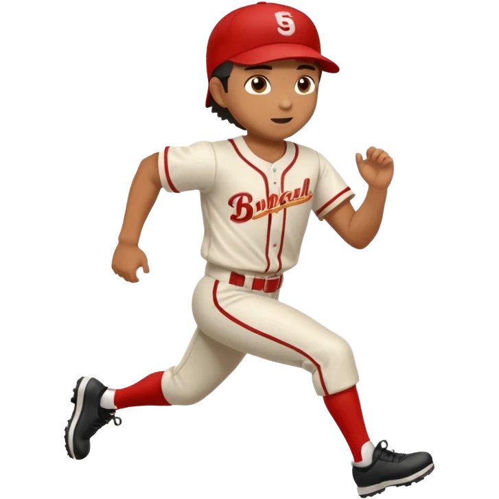 baseball player running emoji