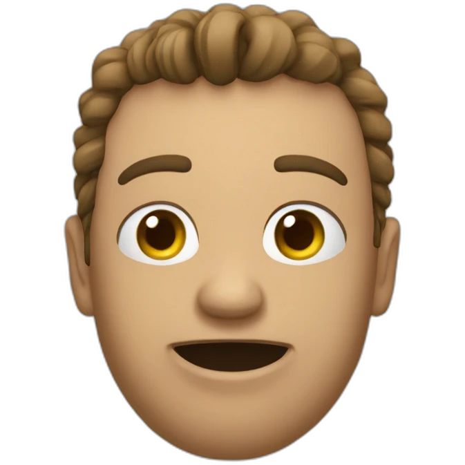 Un mec qui fait caca emoji