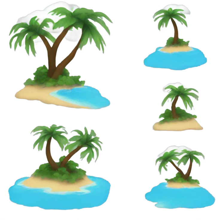 island simple emo emoji