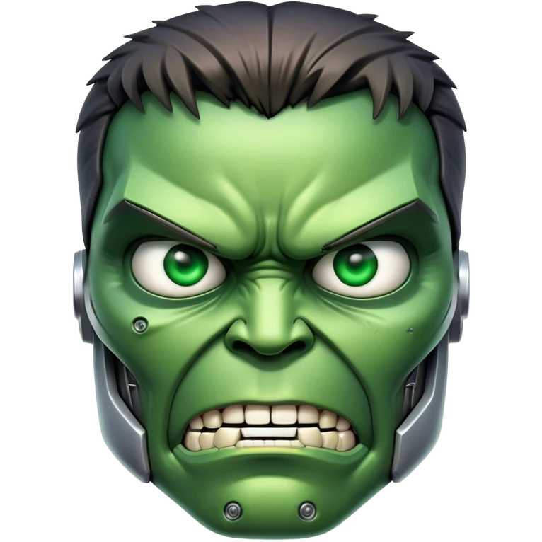 Terminator Hulk Face emoji