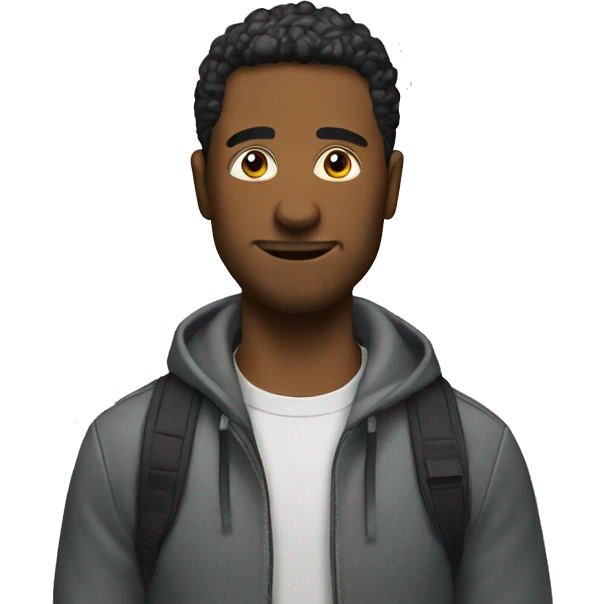 street and guy emoji